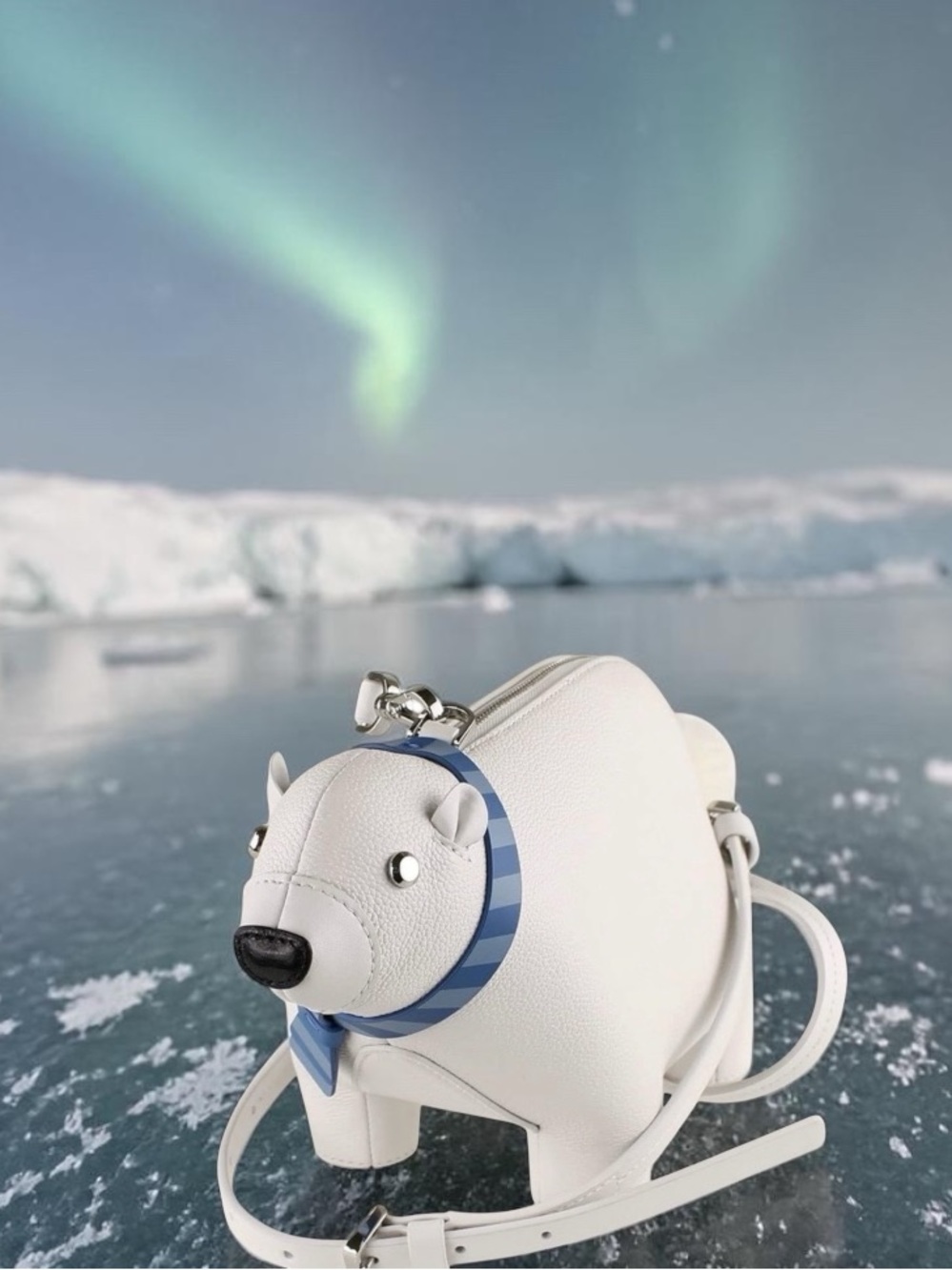 Kate Spade Arctic Friends Polar Bear novelty crossbody bag